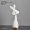 Nordic Desktop Fawn Rabbit Ornaments Decoração do quarto das crianças varanda sala de estar Home Office decoração presentes