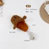 Brinquedo de Pelúcia para Cachorro com Voz Molar Resistente à Mordida Aliviando Sonolência Companheiro Cachorro Pequeno Teddy Golden Retriever Suprimentos para Pet