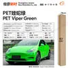 Película para Pet que Muda de Cor para Envelopamento Completo do Corpo, Filme Vinílico para Moto da Série Cristal que Muda de Cor, Fábrica de Origem Transfronteiriça