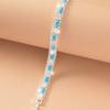 Suministro transfronterizo de pulseras de cadena con diseño de nicho de circonita de color circonio, joyería de moda para mujer, venta al por mayor.