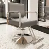 Cadeira de barbeiro salão de cabeleireiro banqueta para corte de cabelo salão de beleza área de permanente e coloração assento elevatório cadeira de salão de beleza
