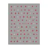 Redanco3D Planos Ins Populares Pegatinas para Uñas de Dibujos Animados Lindos Pegatinas para Uñas con Lentejuelas de Moño Dh-1049