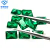 Esmeralda Rectangular Ángulo Recto 1.5*3mm~12*16mm Esmeralda Nano Verde Piedra Suelta Mayoreo