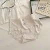 42.5-60kg Niñas Algodón Modal Rc Moda Jacquard Colorido Encaje de Algodón Cinturilla Bragas Triángulo para Mujer 9881 Verano