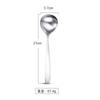 Venta al por mayor de fábrica cuchara para olla caliente de acero inoxidable 304 Mini cuchara pequeña mango grueso cuchara coreana creativa cuchara pública