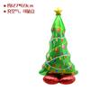 Promoção quente variedade base de suporte Papai Noel boneco de neve árvore rena balão de filme de alumínio decoração de festa de carnaval de Natal