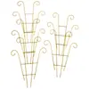 Estrutura de Trepadeira para Plantas Verdes Suporte Criativo para Vasos Tartaruga de Montanha Rosa Haste de Suporte para Varanda Suporte de Flores de Ferro Haste Fixa