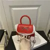 Fresco e Doce 2026 Outono Novo Estilo Laço Elegante Versátil Acabamento em Renda Ombro Único Transversal Bolsa de Mão