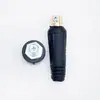 Conector Rápido Enchufe y Toma de Corriente para Máquina de Soldar DKJ25-35-50-70 Cuadrado Cobre Completo Estilo Europeo Enchufe Rápido Conector de Soldadura