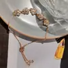 Pulseira de Flor de Zircônia Elegante Simples Estilo Coreano Design de Nicho Doce Floral Liga Metálica Joia de Mão Estilo Verão Campus
