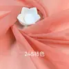 Acessórios de Renda Macia Plissada de Seda Atacado para Acessórios de Cabelo, Decoração de Vestido, Tecido de Organza Lolita