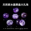 Jingde Jewelry Ágata de Cristal Branco Natural Contas de Ábaco Furo Grande Contas Soltas Acessórios para Joias DIY Acessórios para Pulseira Colar