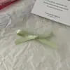 Pinza para el Cabello con Lazo de Cinta Multicolores de Poliéster-Algodón de Alta Calidad, Pinza Lateral, Estilo Ballet, Accesorio para el Cabello de Hada Mariposa