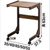 Mesa auxiliar de esquina minimalista moderna para sofá, mesita de noche, mini mesa de té, mesa auxiliar de bambú, mueble auxiliar para el hogar, mesa cuadrada pequeña
