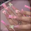 Acessórios Populares de Liga para Nail Art, Fofos, Doces, Leves e Luxuosos, Simples e Elegantes, Acessórios de Nail Art para Bolsa da Moda