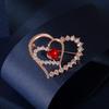 Broche de Mariposa Esmeralda Transfronterizo Broches de Alto Nivel con Alto Sentido Borla Exquisita Libélula Broche de Metal Accesorios Personalizados