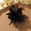 Estilo Bosque Ultra-Hada Cinta de Moño Encaje Flor de Chifón Clip para el Cabello DIY Goma para el Cabello Accesorio para el Cabello Ramillete Accesorios Florales Femeninos