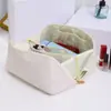 Necessaire de viagem, simples e espaçosa, bolsa de armazenamento tipo acordeão, nécessaire, bolsa de armazenamento estilosa e esteticamente agradável