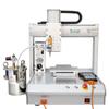 Máquina dispensadora digital multifuncional de tres ejes para dispensar y curar jeringas de pegamento termofusible. Máquina dispensadora totalmente automática de escritorio.