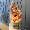 Coelhinho de Pelúcia Fofo, Raposa, Preguiça, Hamster Chaveiro, Pingente Adorável de Animal para Mochila, Pequeno Presente Criativo