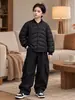Ropa para niños, chaqueta de plumón para niños, nuevo estilo de invierno 2026, prenda superior ligera de plumón de pato blanco, ropa abrigadora para bebés y niños