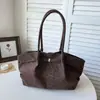 Bolso tote vintage de mujer estilo coreano con estampado de leopardo, bolso de hombro suave de cuero de gran capacidad para el trabajo, bolso casual para el antebrazo