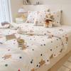 Colcha de Verano Clase A para Madre e Hijo con Aire Acondicionado de Fibra de Soja Colcha de Verano Juego de Cuatro Piezas para Dormitorio Colcha Fresca de Verano Regalo para el Hogar Colcha Delgada