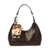 Bolso de Hombro Cruzado Versátil de Alta Gama Bolso de Axila Casual de Nicho para Mujer 2026 Nuevo Bolso de Mano con Patrón de Cocodrilo