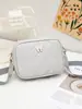 Bolsa Cruzada Acolchada Bordada de Moda Casual Estilo Nacional para Viajes Diarios Bolsos Compactos para Dama Bolso de Hombro