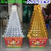Jinshan Yinshan Papel de Entrega de Produto Semi-Acabado Viva um Balde de Ouro Dourado Manual Origami Manual Lótus Dourado Dobrável Construção