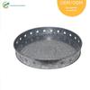 Fabricante Personalizado Placa de Ferro Redonda Buraco Estrela Fruta Americana Vinho Tinto Bandeja Galvanizada Bandeja de Metal