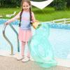 Pato Transparente Anillo de Natación Asiento para Niños Anillo de Natación para Bebé Anillo de Natación Inflable de PVC Salvavidas de Natación Anillo para Axilas