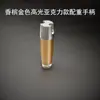 Peso para cordón de persiana enrollable Manija Colgante para cuerda de cortina Accesorios de acrílico con forma de gota de agua ovalada