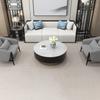 Nuevo Estilo Chino Sofá de Tela de Madera Maciza Oficina de Ventas Tarjeta de Negociación Asiento Mesa de Café de Lujo Ligero Combinación Muebles de Reunión para Hotel Villa
