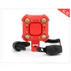 Luz para Bicicleta de Montaña Luz Delantera para Coche Luz de Bocina Carga USB Bocina Cargada Timbre Luz Trasera Accesorios para Equipo de Montar