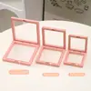 Película de Pe Transparente a Prueba de Polvo Caja Colgante Antióxido para Almacenamiento de Joyería, Anillos, Collares Caja de Empaque para Joyería Caja de Exhibición