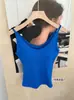 Ropa interior de algodón acanalado con estampado de leopardo estilo coreano, cuello en U, espalda hermosa con almohadillas en el pecho, ajuste ceñido, prenda interior, prenda exterior, camisola, chaleco, mujer