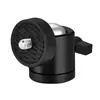 Cabeça de Tripé de Metal Acessórios de Fotografia Cabeça de Parafuso Universal 1/4 Suporte de Luz para Transmissão ao Vivo Rotativo 360 Graus Atacado