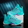 Zapatillas de baloncesto para niños, antideslizantes, nuevos estilos primavera/verano, adecuadas para estudiantes de secundaria, zapatillas para correr con suelas blandas, transpirables y diseñadas para niños