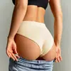 Calcinhas Seamless de Alta Qualidade com Bordas Dobradas, Tamanho Grande Europeu e Americano Sexy Respirável Tamanho Grande Alta Elasticidade Bikini
