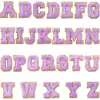 Venta Mejor Vendida Internacional de Amazon Pegatinas Termoadhesivas de Letras Doradas Gretel de Cuero Adhesivas Parches para Planchar Accesorios de Bordado DIY