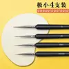 Set de pinceles digitales para óleo para estudiantes de arte, especializados para pintar, arte de uñas, dibujo lineal y delinear, adecuados para gouache, acrílico y acuarela, pinceles transfronterizos