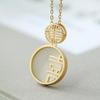 Jade Branco Natural Jade Branco Dupla Felicidade Banhado S925 Prata Simples Elegante Colar Pingente de Prata Jóias Colar Feminino