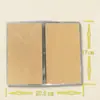 Funda de Libro Transparente de PVC, Funda de Libro Esmerilada de Eva, Bolsa Carpeta para Cuaderno A3A4A5, Funda de Libro para Material Didáctico, Bolsa para Documentos de Estudiante