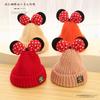 Gorro coreano para bebé, otoño e invierno, de algodón puro, bonito y súper lindo, de lana, para niña, con protección para las orejas para niño.