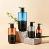 Conjunto de shampoo e condicionador de 100ml em frascos plásticos recém-processados, os mais vendidos no comércio eletrônico transfronteiriço 300ml, 500ml, 750ml frascos de shampoo vazios