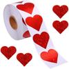 Rollo de pegatinas de Amazon Explosions, "Gracias, amor", decoración navideña, regalo, etiqueta adhesiva