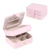 Estuche de almacenamiento de joyas franela expositor de pendientes caja de joyería para collares cajón productos para el cuidado de la piel caja organizadora estilo europeo clip para la oreja