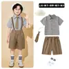 Disfraces de Actuación para Niños para el 1 de Junio, Camisas a Cuadros para Estudiantes de Primaria, Uniformes de Coro, Atuendos de Actuación, Disfraces de Baile para Foto de Graduación de Preescolar