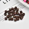 6*5mm Contas Cilíndricas Perfuradas de Cor Sólida para DIY Corrente de Celular Pulseira Colar Contas Espaçadoras Acessórios de Joias Acrílicas Materiais